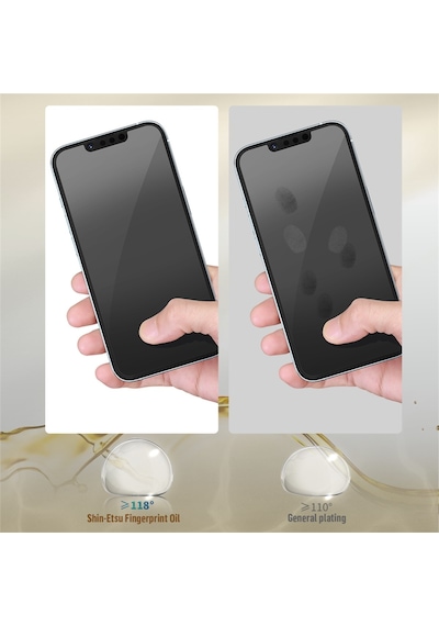 Blueo Apple Uyumlu iPhone 12 Pro Max Corning Gorilla Cam Ekran Koruyucu