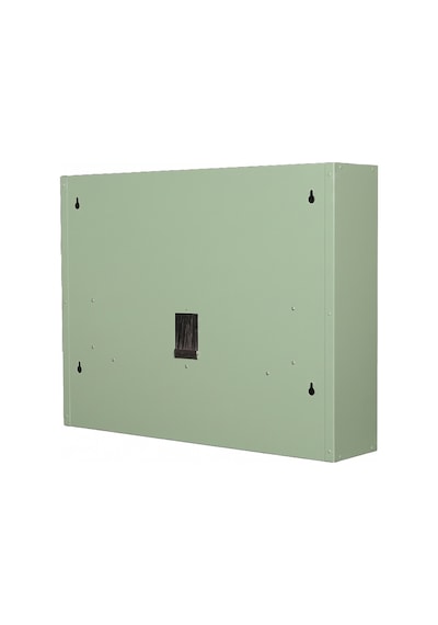 Alfafonet Ziglat 500 Duvar Tipi Laptop Dolabı 700x150x500 Mm Yeşil 70 Kg Taşıma Kapasiteli Kilitli Metal Dolap
