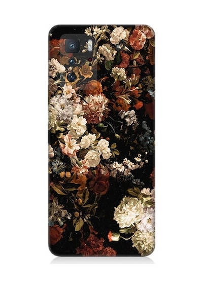 Xiaomi Poco X3 Gt Uyumlu Renkli Çiçekler Desenli Silikon Kılıf