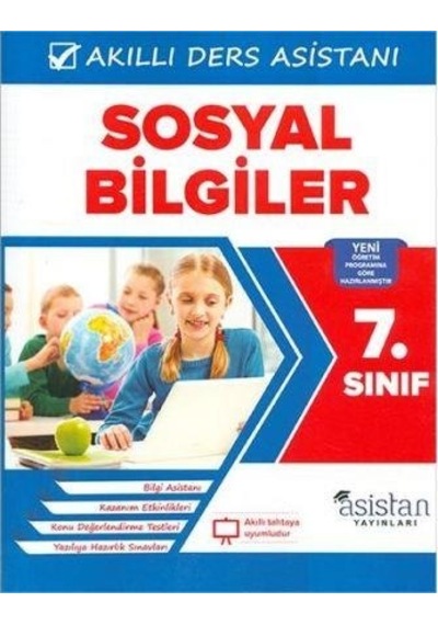 7.Sınıf Sosyal Bilgiler Akıllı Ders Asistanı - Asistan Yayınları