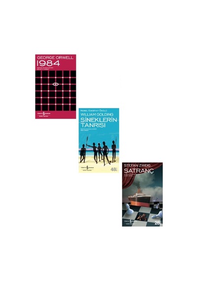 Sineklerin Tanrısı + 1984 + Satranç 3 Kitap