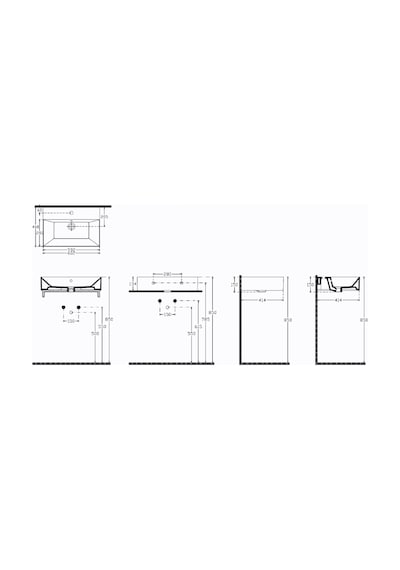 Isvea Sistemaz Frame Tezgahüstü Lavabo 60 CM 10Sf50060Sv