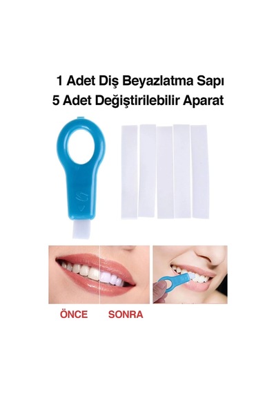 6 Paket Etkili Ağız Bakımı Jel Diş Beyazlatıcı Leke Giderici