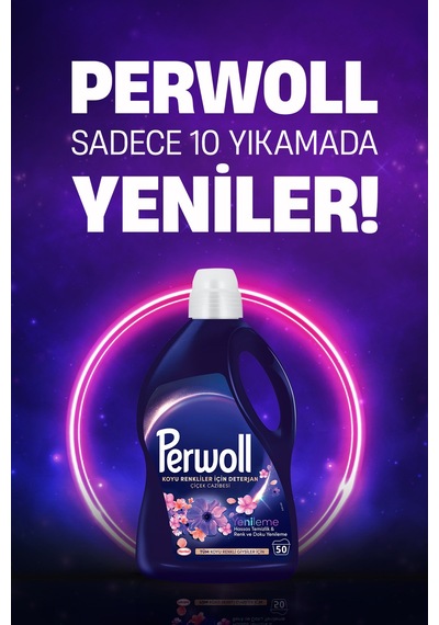 Çamaşır Deterjanı 4'lü Set X3 Siyah 2,97l , X1 Koyu Renk Çiçek Cazibesi 2,75l 212 Yıkama