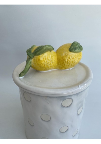 Anthropologie Limon Motifli Porselen Meyve Kutusu