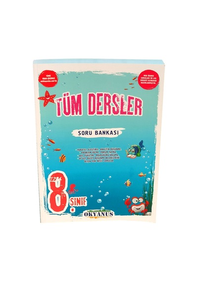 8 Sınıf Tüm Dersler Soru Bankası Okyanus Yayınları