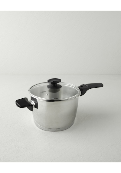 Hyperchef Paslanmaz Çelik Düdüklü Tencere 6l Siyah
