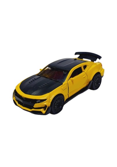 Çekbırak Metal Araba Chevrolet Camaro Zl1 -3611a - Sarı