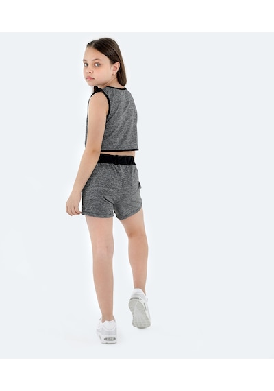 Slazenger DESTA IN Kız Çocuk Alt Üst Takım Koyu Gri