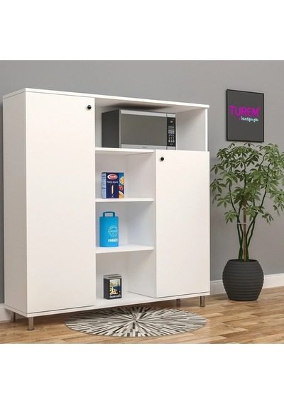 Mine Çok Amaçlı Dolap Mdf Siyah Mine Çok Amaçlı Dolap Mdf Siyah