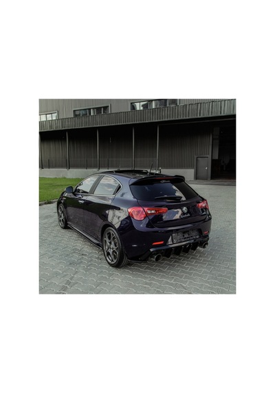 Alfa Romeo Giulietta Arka Difüzör & Flap Seti Sportif Tampon Altı Tasarım & Agresif Görünüm