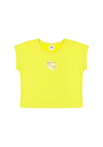 U.S. Polo Assn. Kız Çocuk Fıstık Yeşili Bisiklet Yaka Tişört 50284354-VR087