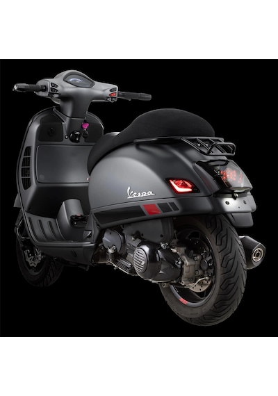 Vespa Gts-gtv Arka Taşıma Demiri 70'ler Parlak Siyah / Sıp