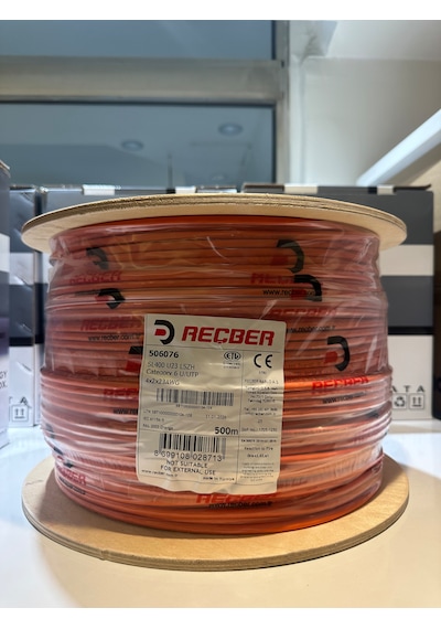 Reçber Cat 6 H.f. U/utp Sl400 23 Awg 500 M. Makara Turuncu
