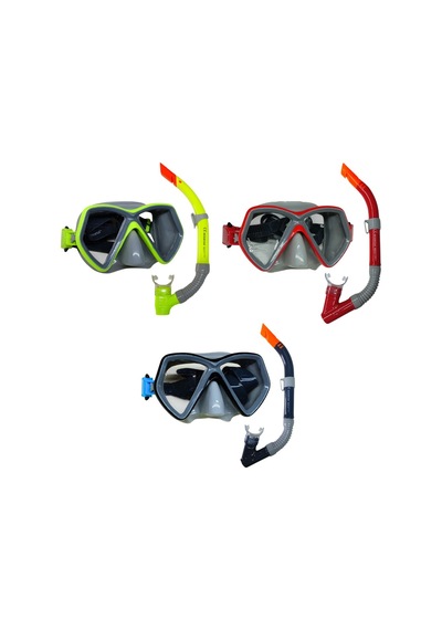Daphne Snorkel Maske Set - 2189a/113csb Lisinya Çok Renkli