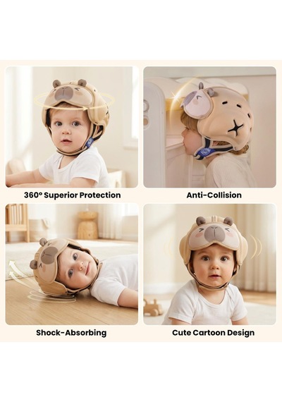 Mambobaby Bebek Koruma Başlığı - Chilly Capybara