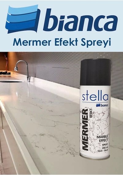 Stella Mermer Efekt Spreyi Siyah Diğer