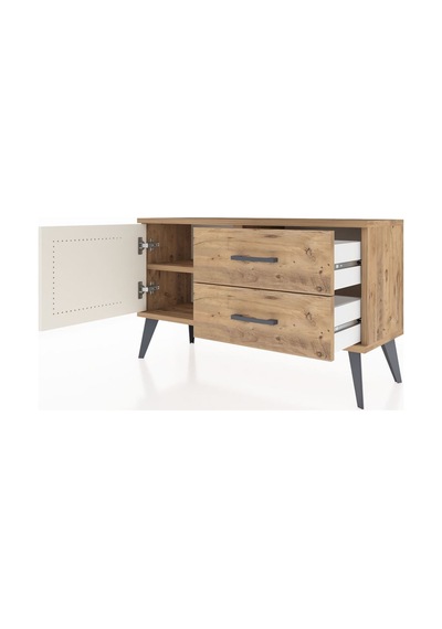 Arges Şifonyer Tek Raflı 2 Çekmeceli Tek Kapaklı 88x30x48 Çam-aytaşı/çam Aytaşı/çam Arges Şifonyer Tek Raflı 2 Çekmeceli Tek Kapaklı 88x30x48 Çam-aytaşı/çam Aytaşı/çam