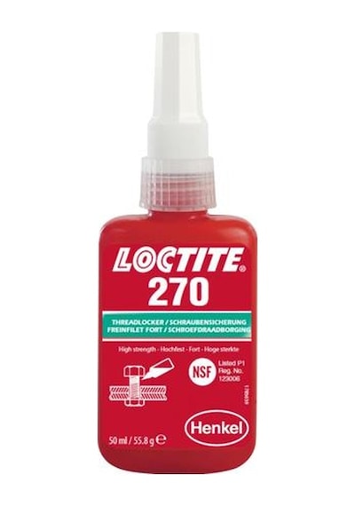 Loctite 270 Yüksek Mukavemetli Vida Sabitleyici 50 Ml