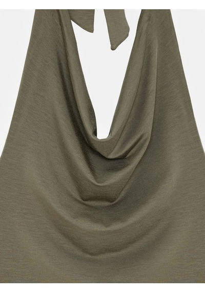 Dilvin 32973 Degaje Yaka Top-haki