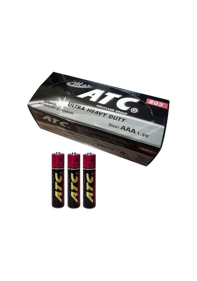 Atc R03 1.5V AAA İnce Pil 60'lı