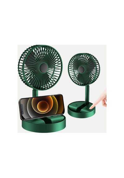 Ersşarjlı Mini Fan Katlanabilir 3 Hız Ayarlı Taşınabilir Tasarımlı