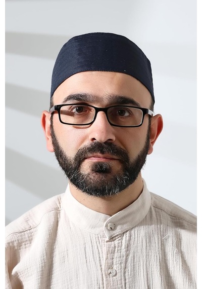 Lacivert Fileli Kumaş Kalıp Namaz Takkesi Lacivert 58 Çok Renkli