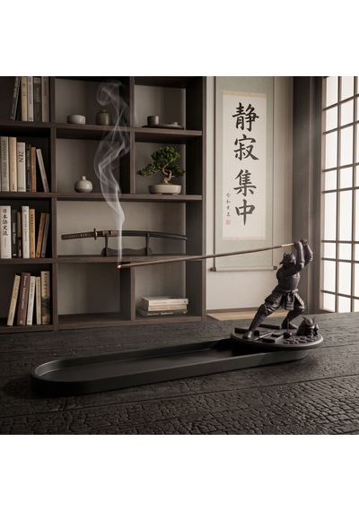 Samurai Spirit Çubuk Tütsülük Siyah Tütsü Hediyeli