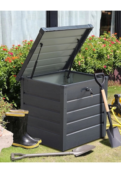 Yardbox Metal Bahçe Dolabı 200 Litre Antrasit