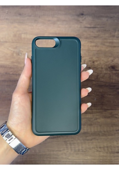 Apple Uyumlu iPhone 6/7/8 Plus Silikon Kılıf Xfab Yeşil