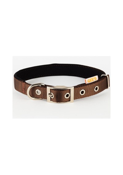 Gees Köpek Boyun Tasması 1,5x23-33 Cm Kahverengi