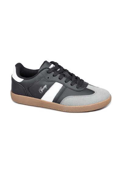 Jump 29967 Siyah - Beyaz - Gri Kadın Sneaker Günlük Spor Ayakkabı