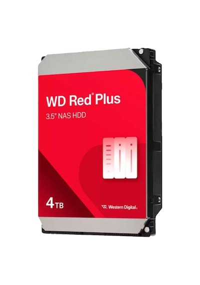 Digital, Hdd Wd Red Plus Wd40efzz 4tb/8,9/600 Sata Iıı 128mb D Cmr