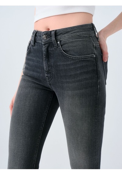 LOFT Flare Slim Fit Kadın Pantolon Lf2038758 Q1.v1 Denim