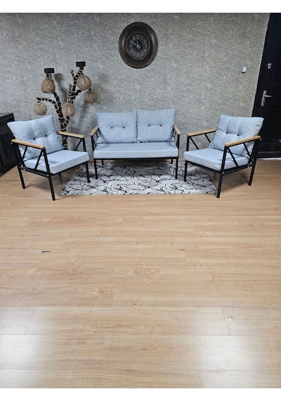 Siyah Boyalı Bahçe - Balkon - Mutfak Çay Seti Takımı Bahçe Koltuk 001 Siyah Boyalı Bahçe - Balkon - Mutfak Çay Seti Takımı Bahçe Koltuk 001