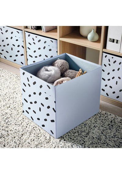 Ikea Dröna Katlanabilir Depolama Kutusu 33 X 38 X 33 Cm Beyaz - Siyah