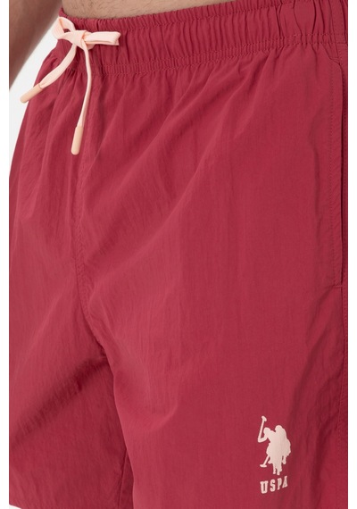 U.s. Polo Assn. Erkek Vişne Deniz Şortu 50300032-vr223 Vişne Bordo