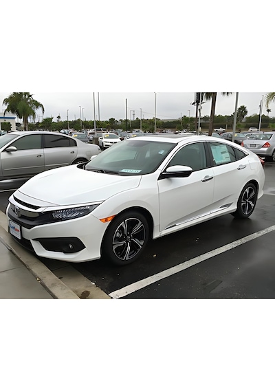 Honda Civic Yan Kapı Çıtası - Krom 4 Parça Sd 2016-2021