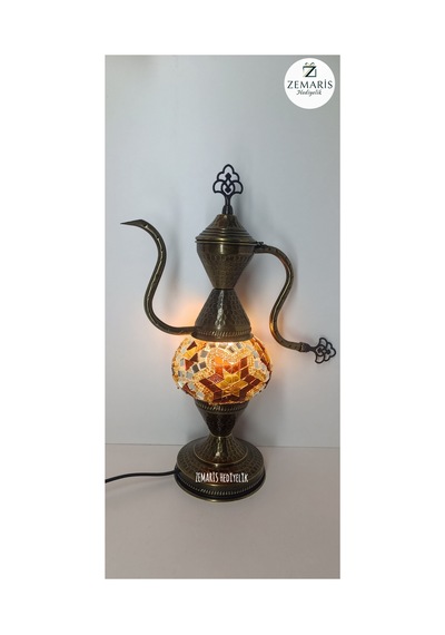 Otantik Mozaik İbrik Kahverengi - 729414262 Kahverengi