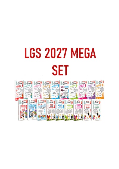 Sinan Kuzucu 2027 Lgs Mega Set+rotring Kalem Set Hediyeli