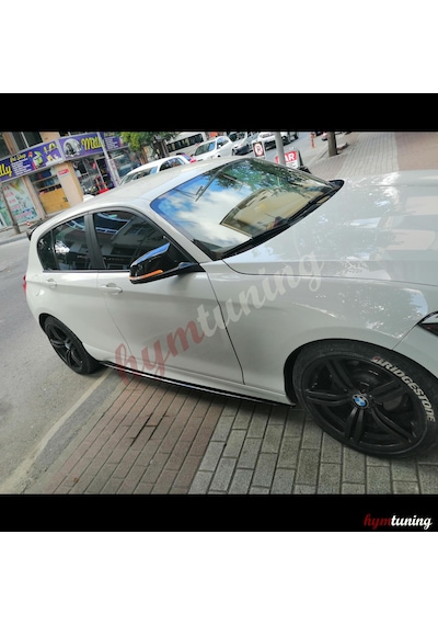 Bmw 1 Kasa F20 Marşpiyel Çıtası - Piano Black - Abs Plastik