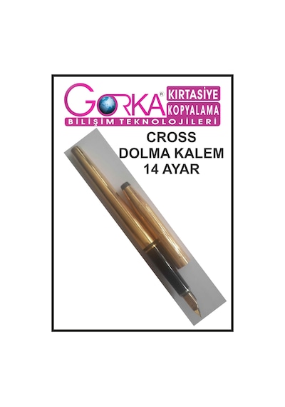 Cross 1509 14 Kt Altın Kaplama Dolma Kalem