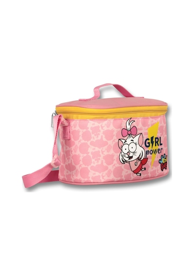 Ümit Çanta Kız Çocuk Kral Şakir Girl Power Isı Yalıtımlı Beslenme Çantası - Sarı-pembe