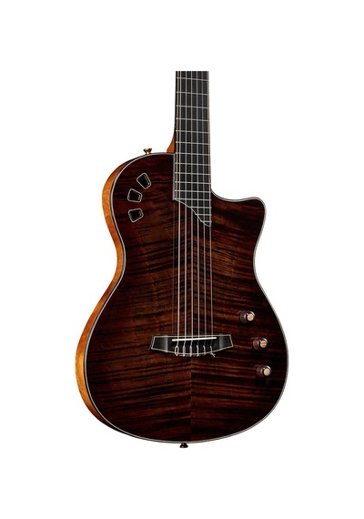Cordoba Stage Artist Thinbody Elektro Klasik Gitar Habano Burst