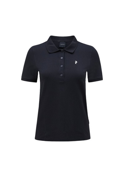 Peak Performance Peak Performance Classic Cotton Polo Kadın Siyah Polo Tişört Blk SIYAH
