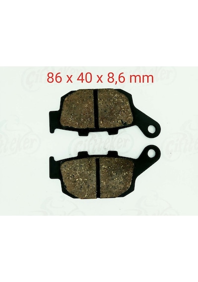 Arka Disk Balata Fa496 Honda Cbr250-Cbr500R-Xrv750