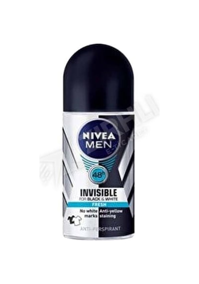 2 Adet Nivea Invisible Black & White Fresh Erkek Roll-on 50 Ml