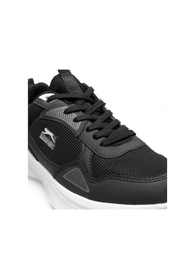 Slazenger GAIN GA Erkek  Siyah / Beyaz Koşu & Yürüyüş Spor Ayakkabısı
