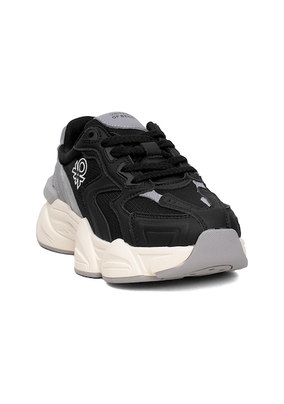 United Colors Of Benetton Benetton Bnı-11121 Kadın Klasik Sneaker Siyah-siyah Siyah