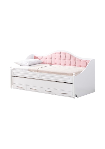 Yavrulu Yatak, Eymen Pembe Yavrulu Karyola + 2 Comfort Yatak
